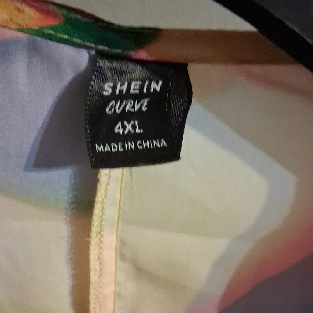 SHEIN Colorful Long Sleeve Dress - Picture 2 of 4